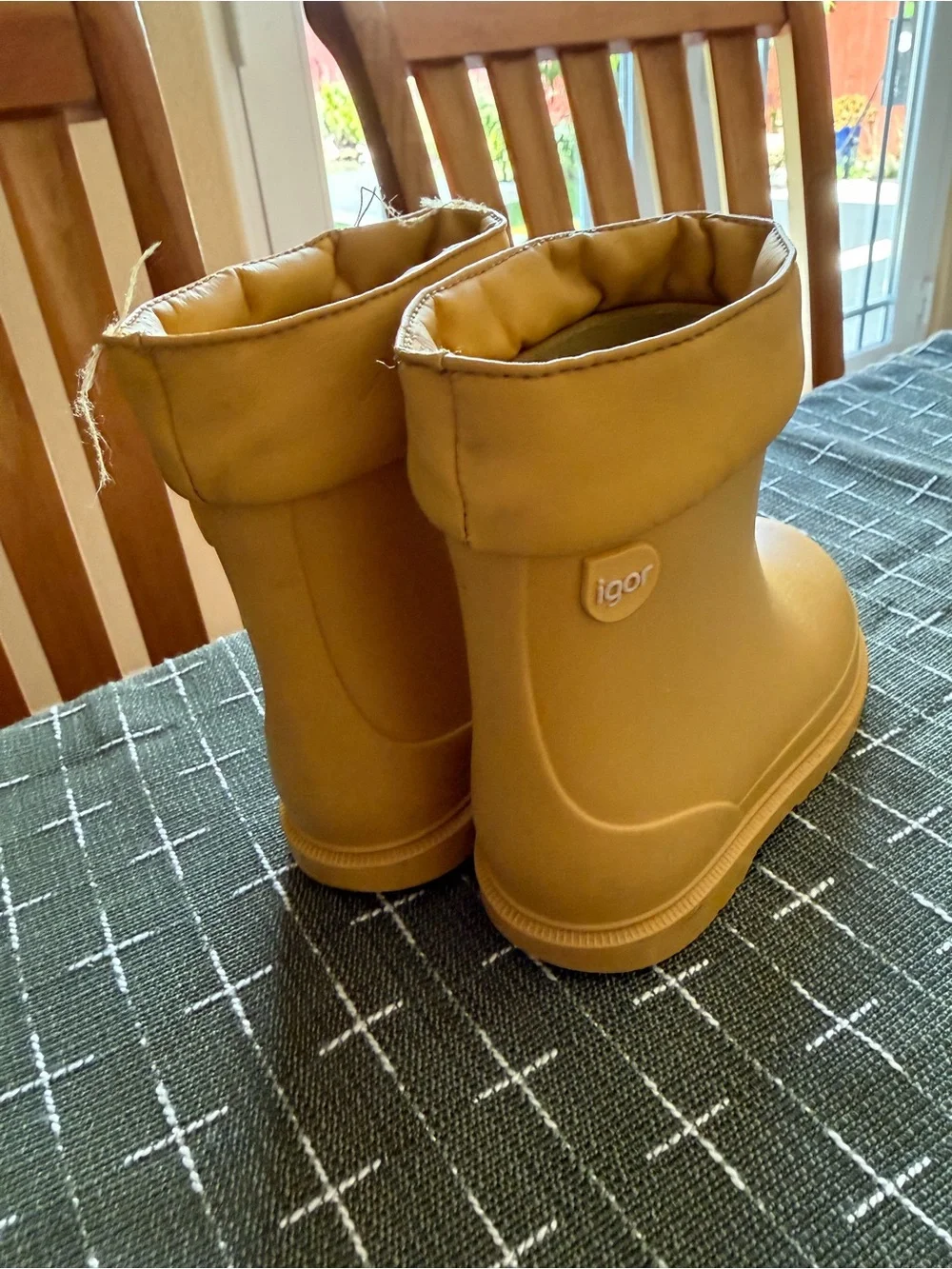 Igor Kids Yellow Rain Boots